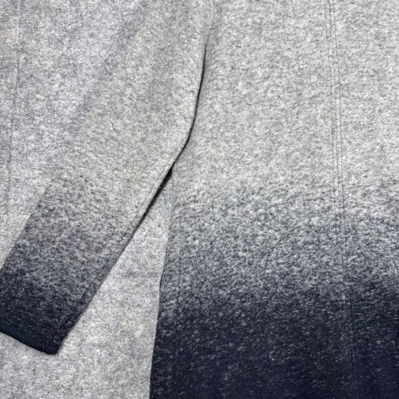 500 Denim Maison Cinqcent Womens Speckled Ombre Wool Cardigan Size 6 - Picture 14 of 15